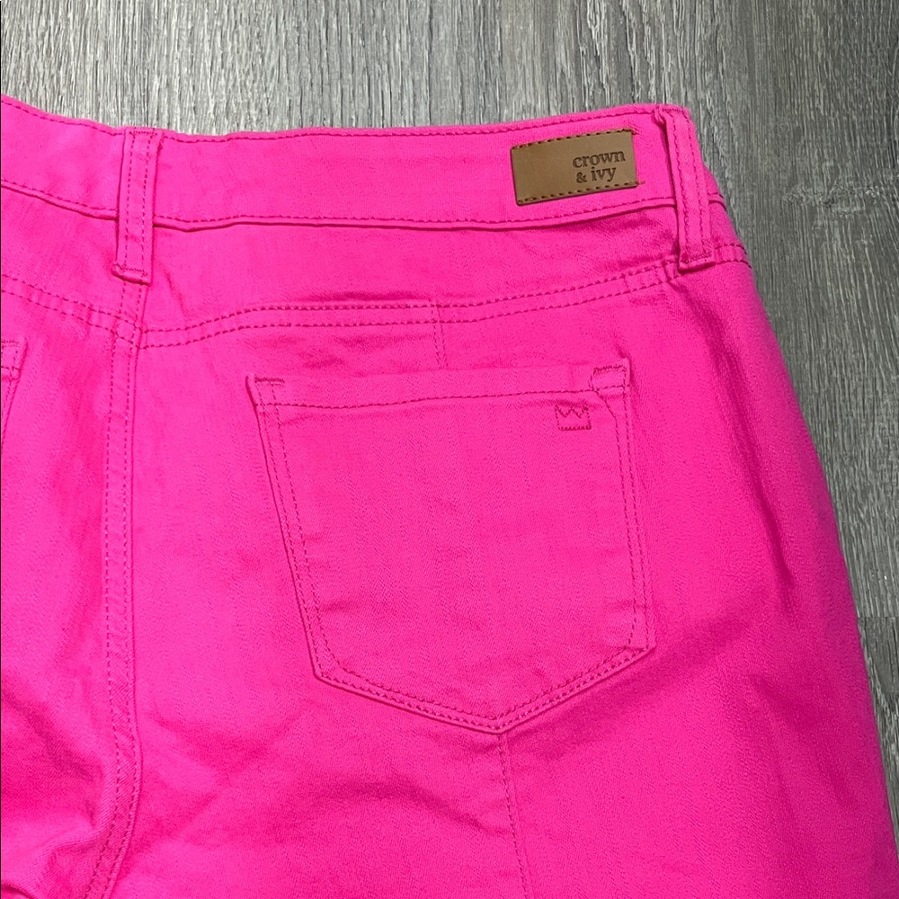Crown and ivy Pink Women's Jeans - Picture 3 of 10